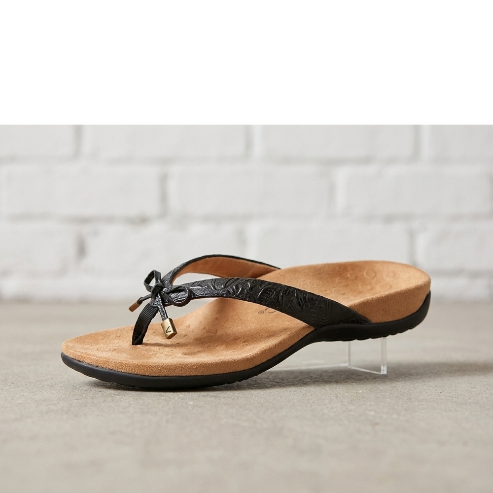NEW VIONIC women's rest bella slipper in black
